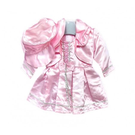 Set botez fetițe 3 piese, 6-9 luni