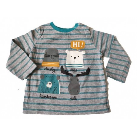 Bluză băieți Pepco, mărimea 6-9 luni