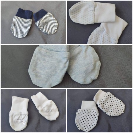 Set mănuși pentru nou născut