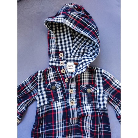 Salopetă băieți Axel&Hudson, 3-6 luni