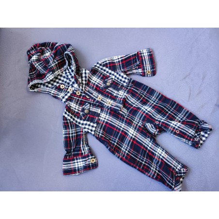 Salopetă băieți Axel&Hudson, 3-6 luni