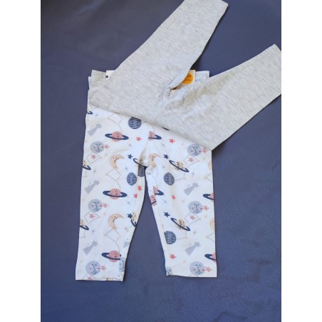 Colanți bebeluși 2buc Kuniboo, 2-6 luni