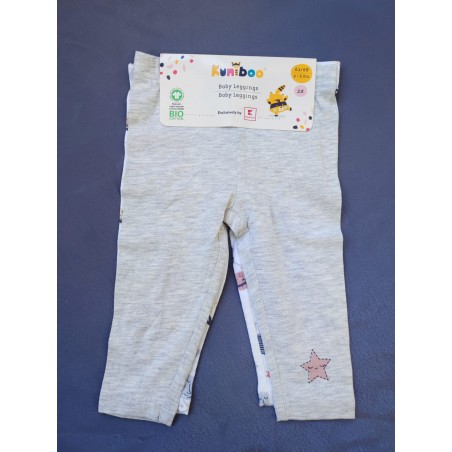 Colanți bebeluși 2buc Kuniboo, 2-6 luni