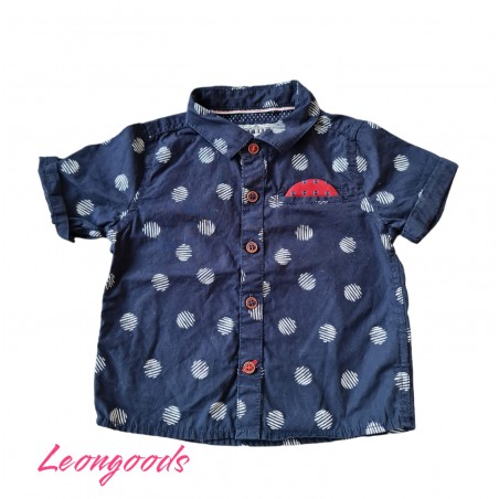 Cămașă cu mânecă scurtă Next, 3-6 luni