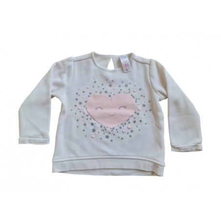 Bluză cu interior plușat C&A, 9-12 luni