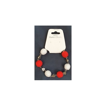 Brățară cu mărgele tricotate damă