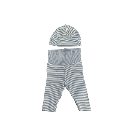 Pantaloni cu căciuliță copii H&M, 1-2 luni